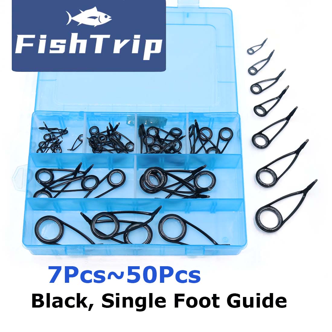 Fishing Rod Guide Replacement - Panduan joran pancing, Kit perbaikan kaki