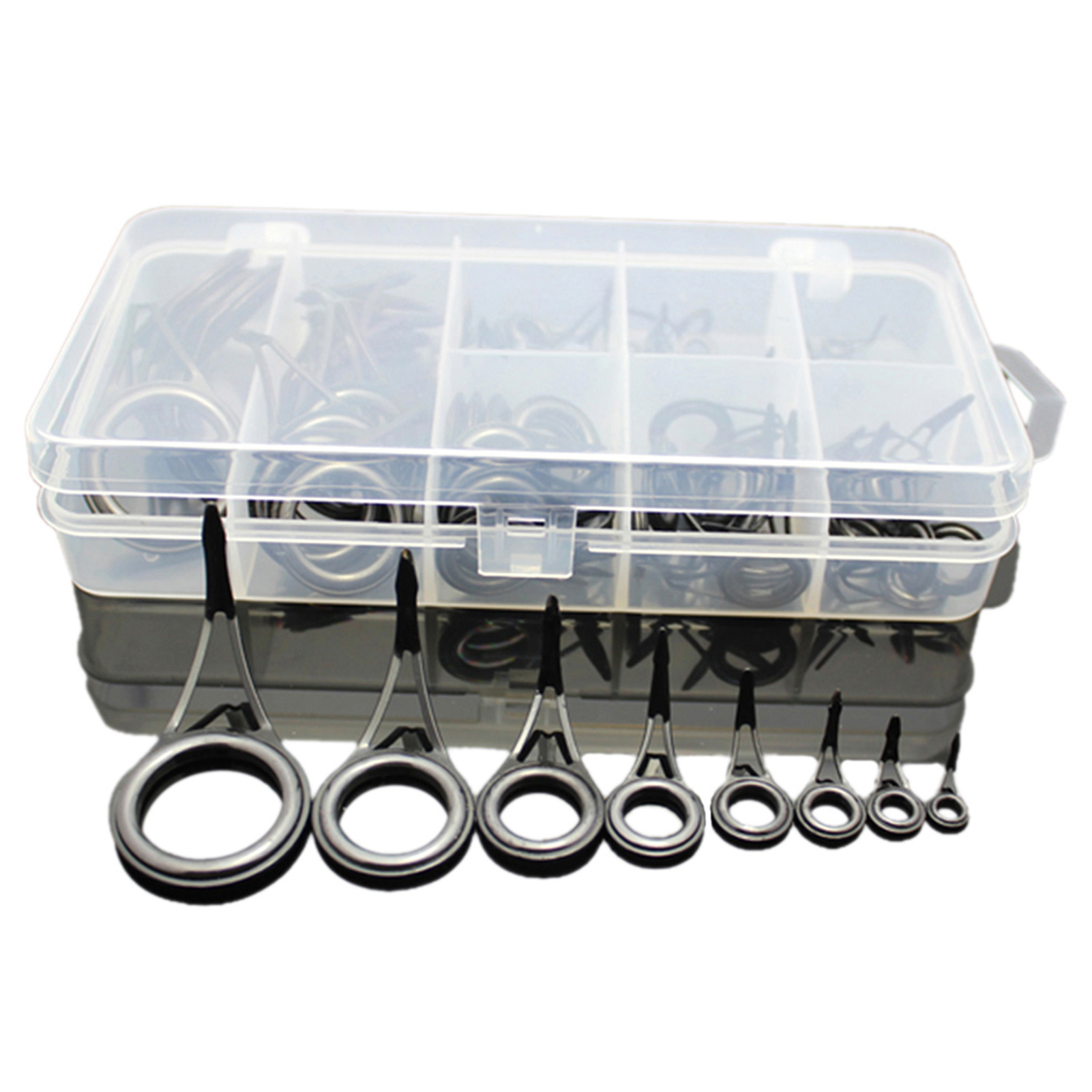 Fishing Rod Guide Replacement - 75 buah berbagai ukuran pancing panduan