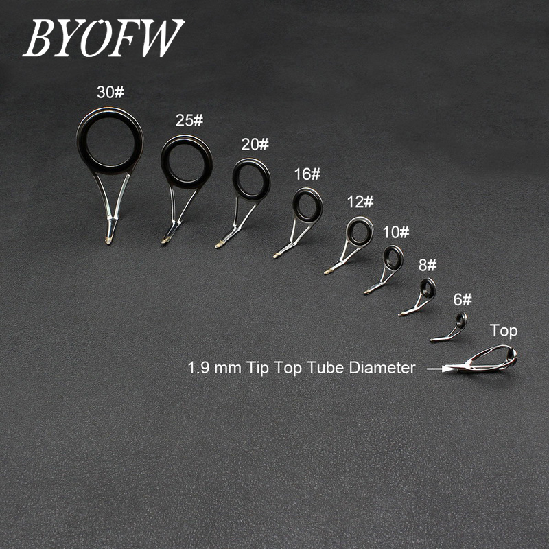 BYOFW joran pancing keramik St - Fishing Rod Guide Replacement ulasan dan harga