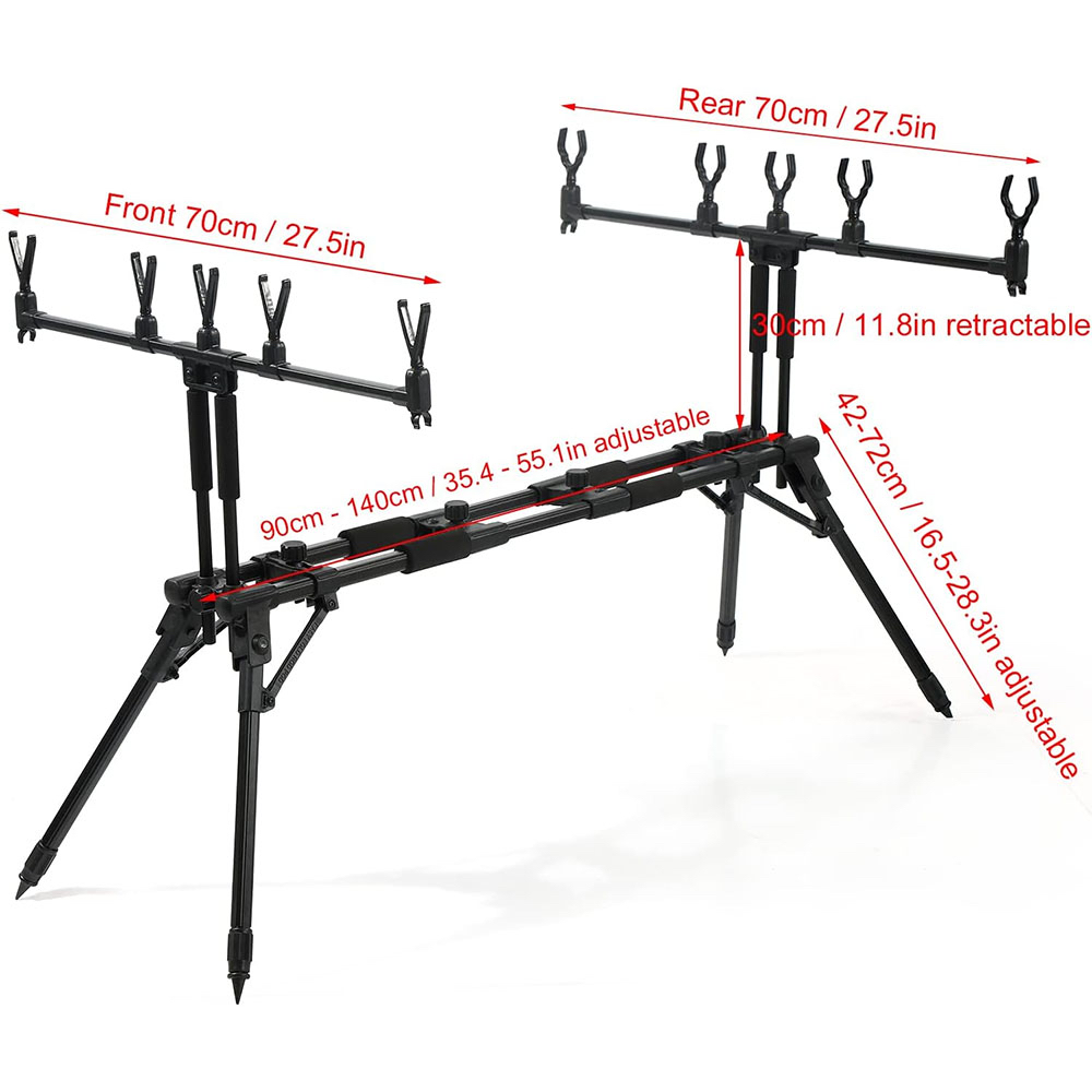 JSFUN Penyangga Joran Pancing  - Fishing Rod Rack ulasan dan harga