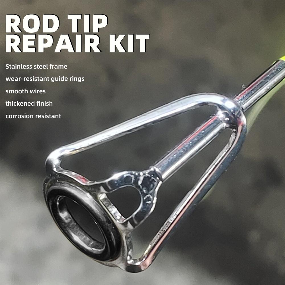 Perlengkapan Perbaikan Ujung J - Fishing Rod Guide Replacement ulasan dan harga