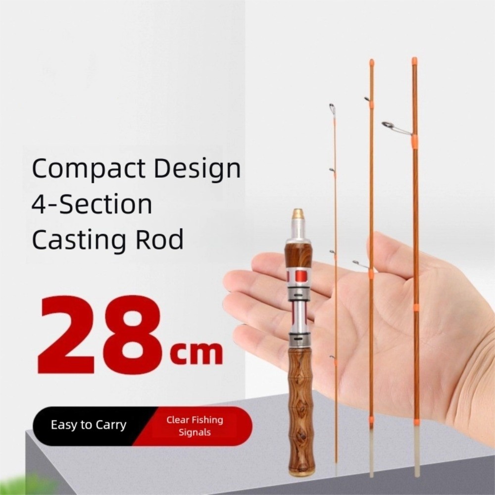 4 Bagian Joran Pancing Spinnin - Fishing Rod Carbon Fiber ulasan dan harga