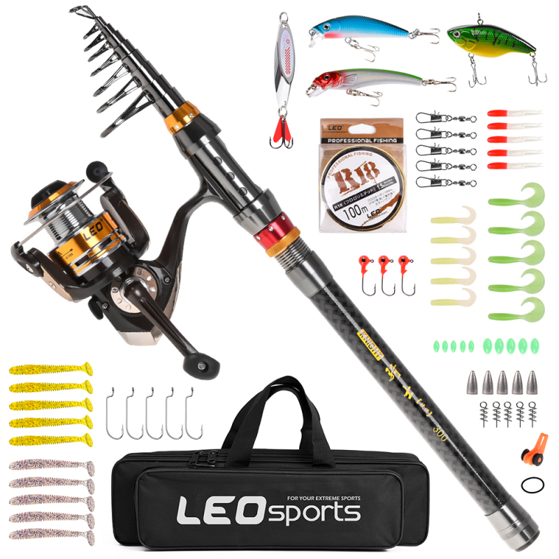 Joran pancing serat karbon tel - Fishing Rod Carbon Fiber ulasan dan harga