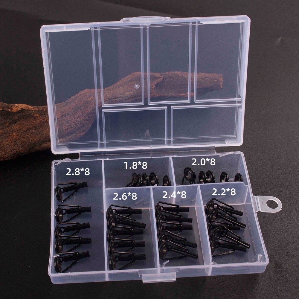 30PCS Kit Perbaikan Ujung Jora - Fishing Rod Guide Replacement ulasan dan harga