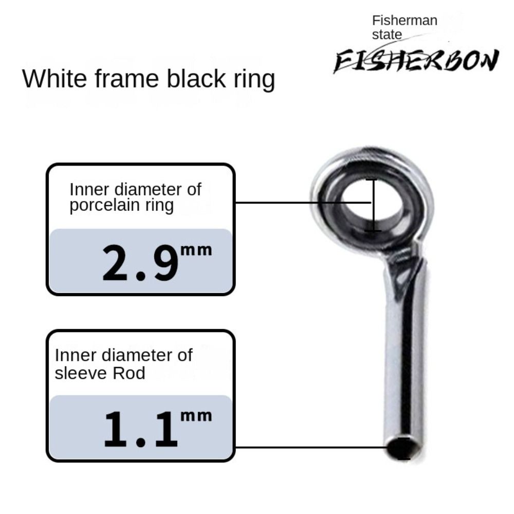 Kit Perbaikan Ujung Oval Baja  - Fishing Rod Guide Replacement ulasan dan harga