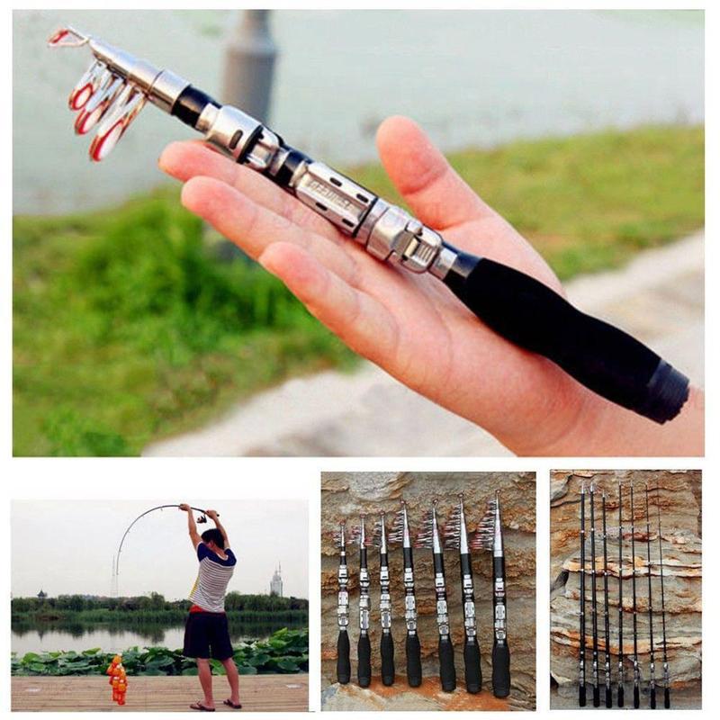 Joran Pancing Teleskopik 1M ya - Fishing Rod Casting ulasan dan harga